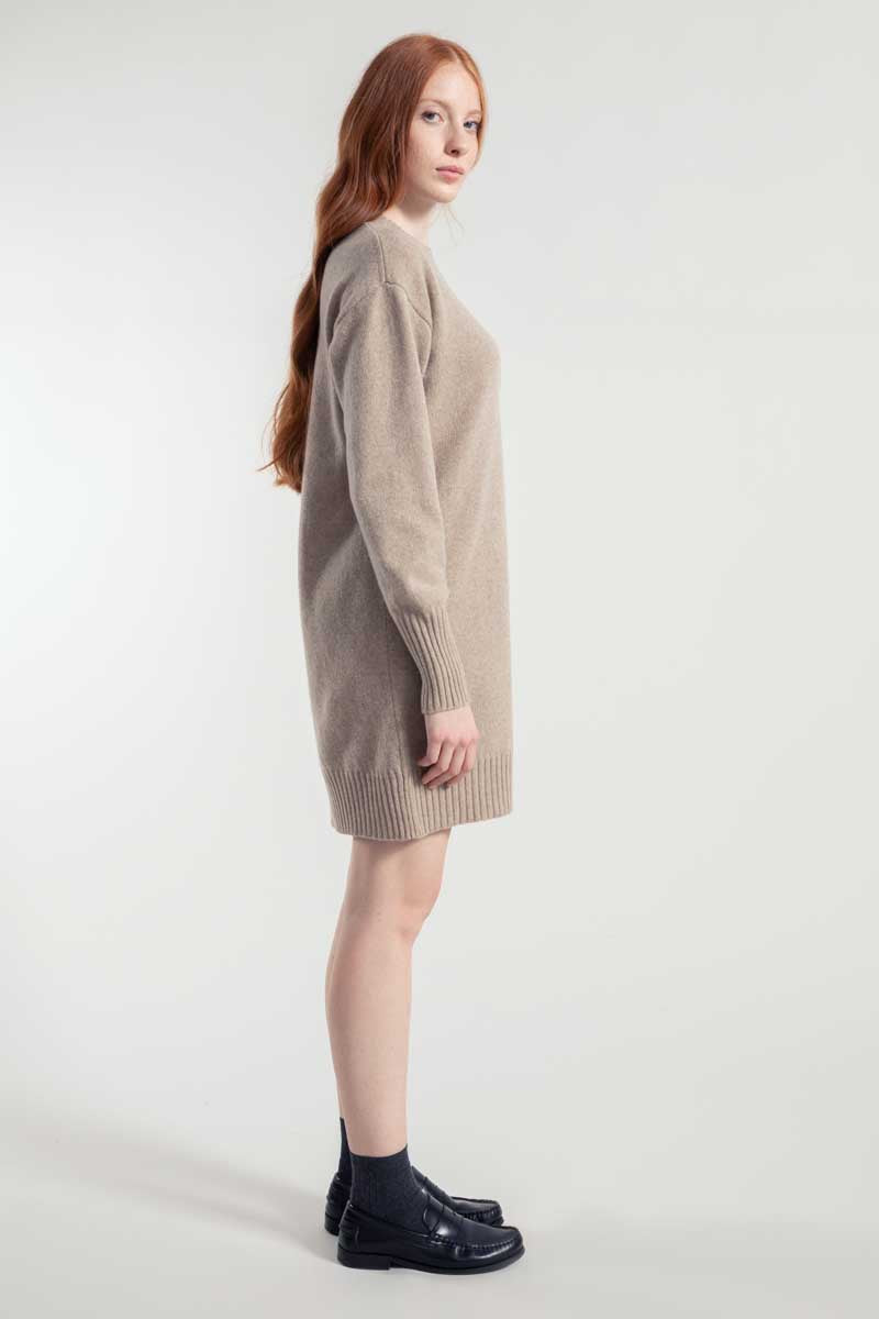 Abito Donna Lana Rigenerata Selvaggia - Image 3