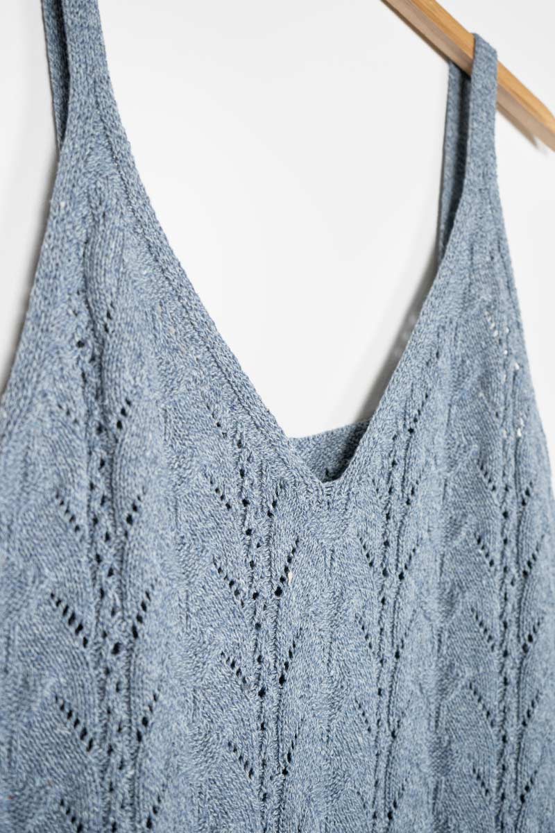 Abito in Maglia Cotone Jeans Rigenerato Lola - Image 4