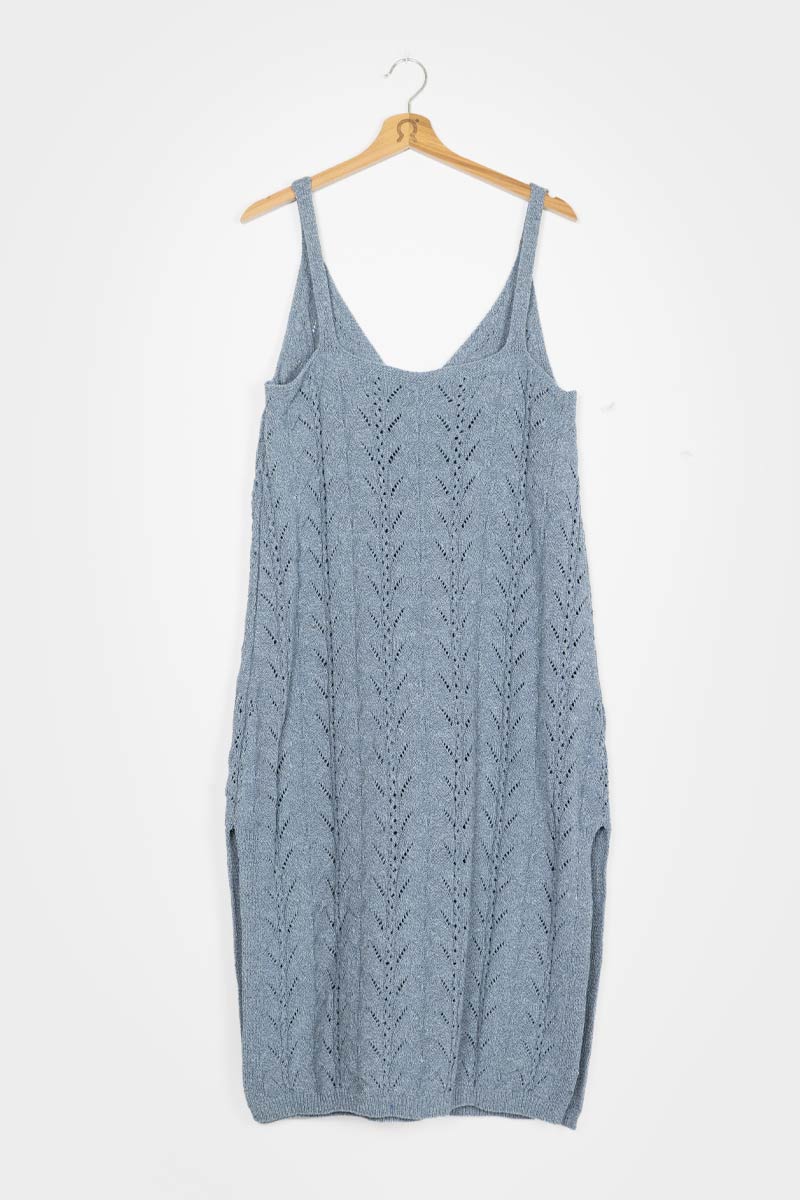 Abito in Maglia Cotone Jeans Rigenerato Lola - Image 6