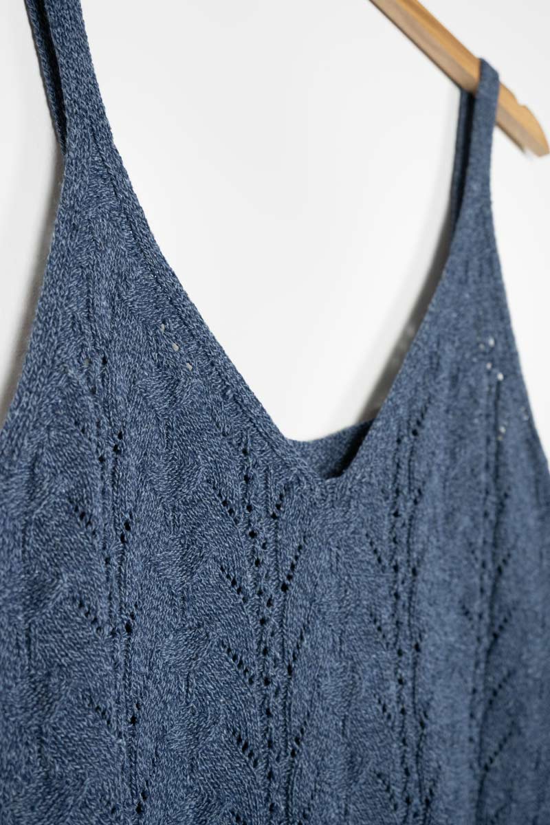 Abito in Maglia Cotone Jeans Rigenerato Lola - Image 5
