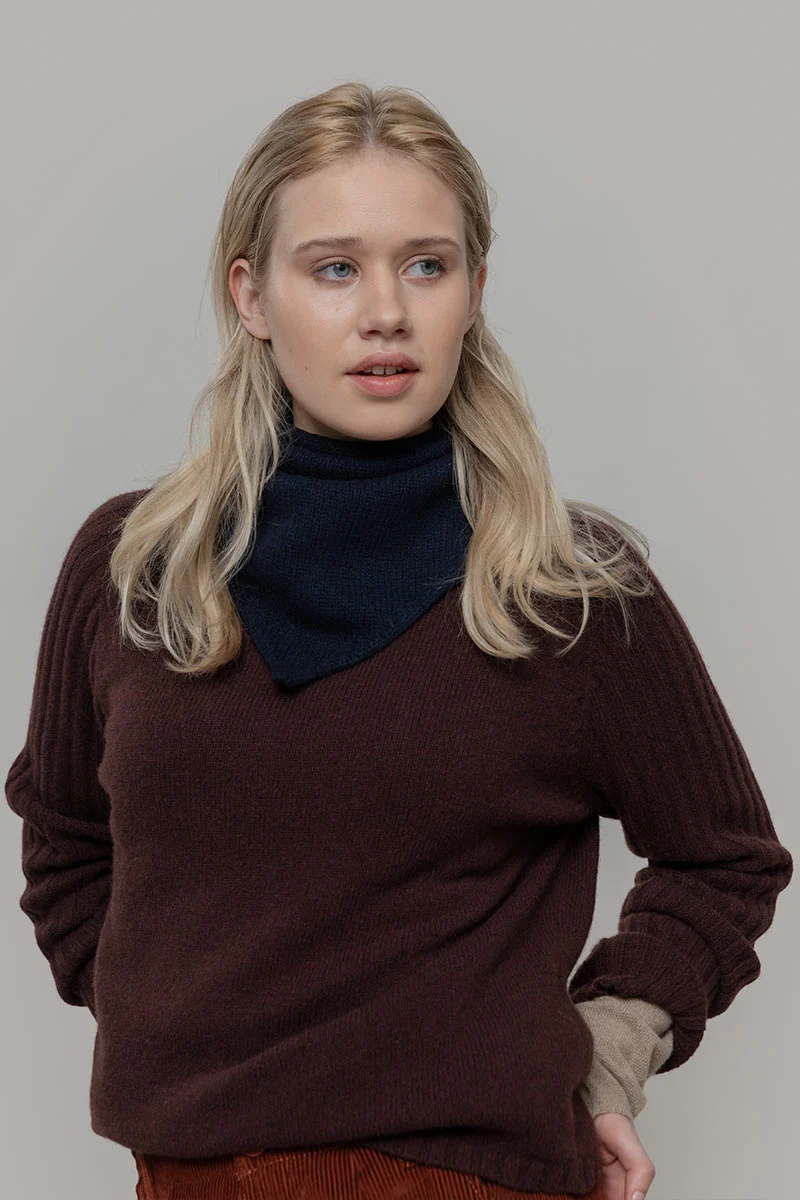 Bandana Unisex Cashmere Rigenerato Masha - Image 3