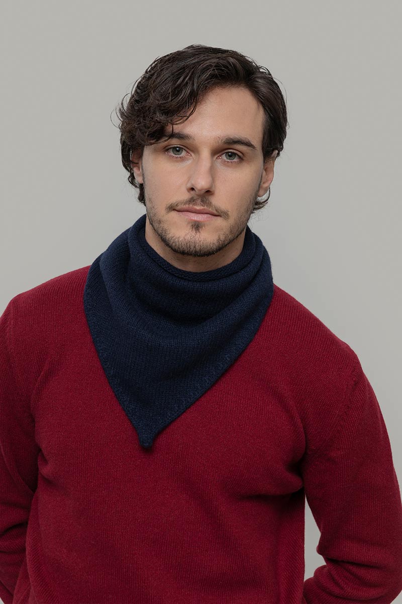 Bandana Unisex Cashmere Rigenerato Masha - Image 4