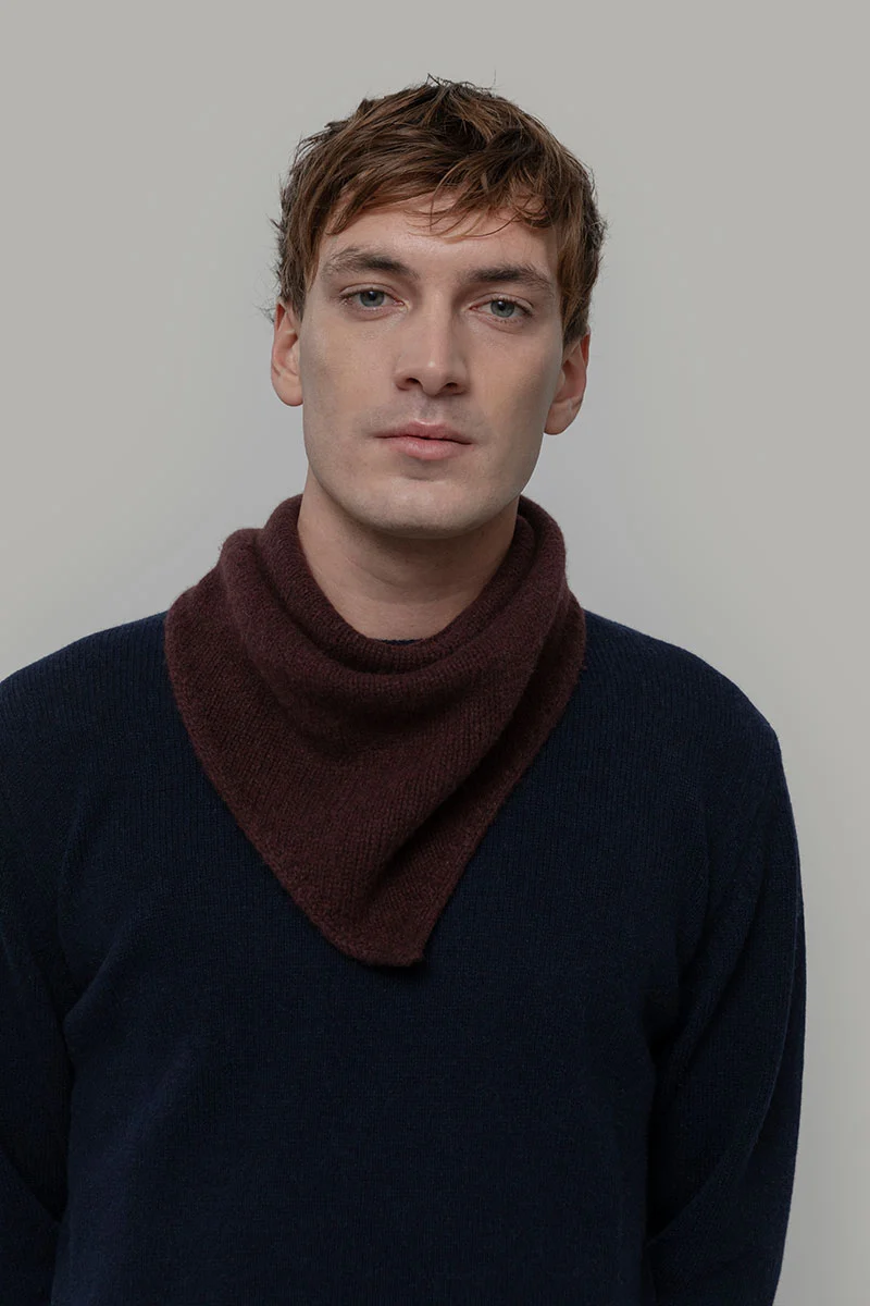 Bandana Unisex Cashmere Rigenerato Masha - Image 3