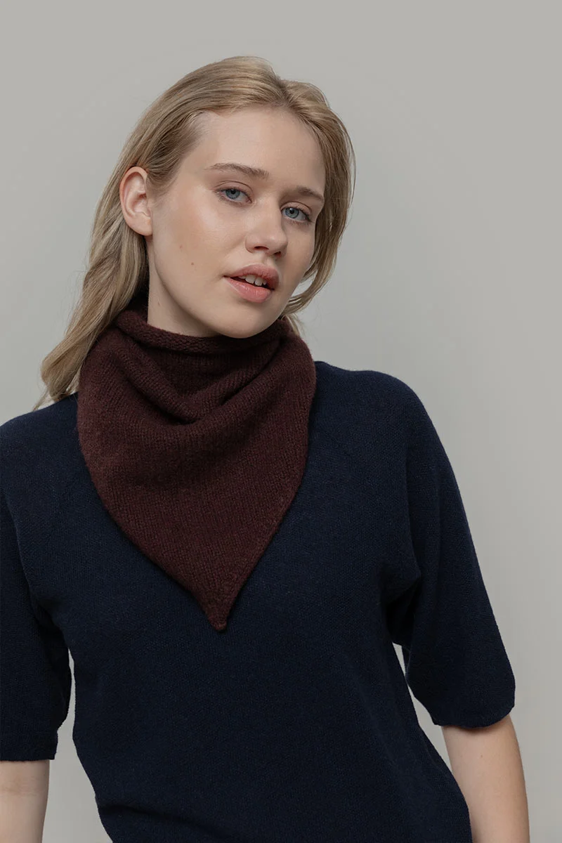 Bandana Unisex Cashmere Rigenerato Masha - Image 4