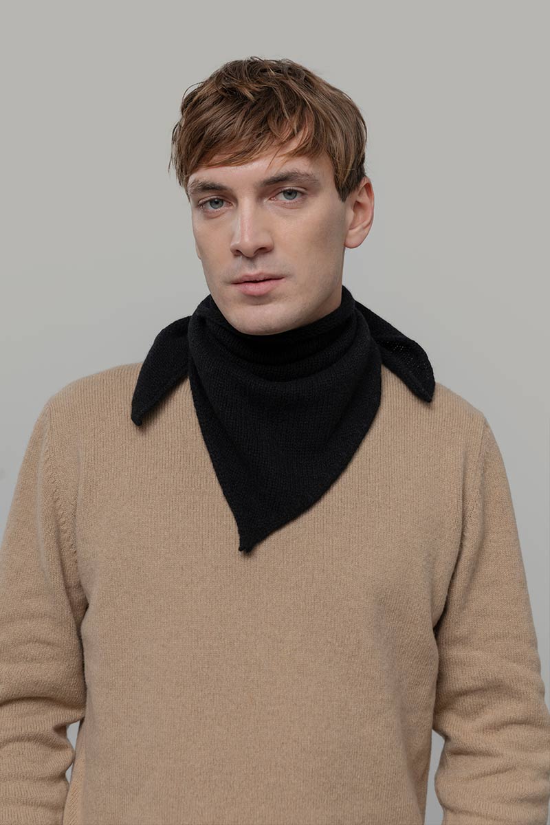Bandana Unisex Cashmere Rigenerato Masha - Image 4