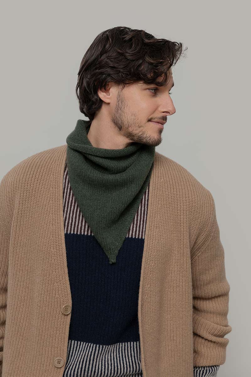 Bandana Unisex Cashmere Rigenerato Masha - Image 3