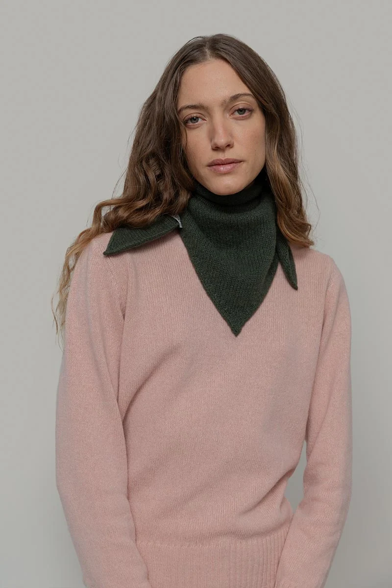 Bandana Unisex Cashmere Rigenerato Masha - Image 4