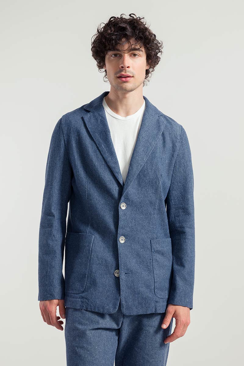 Blazer Uomo Jeans Rigenerato Curzio - Image 2