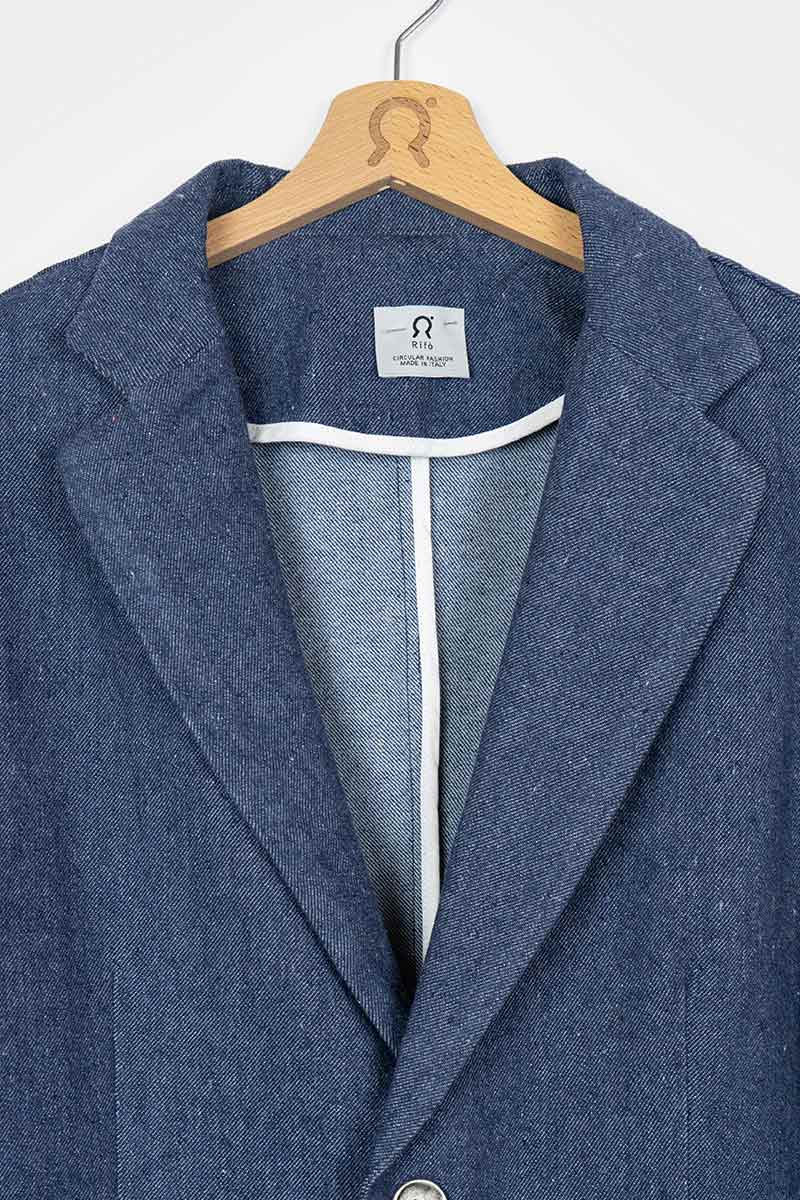 Blazer Uomo Jeans Rigenerato Curzio - Image 8