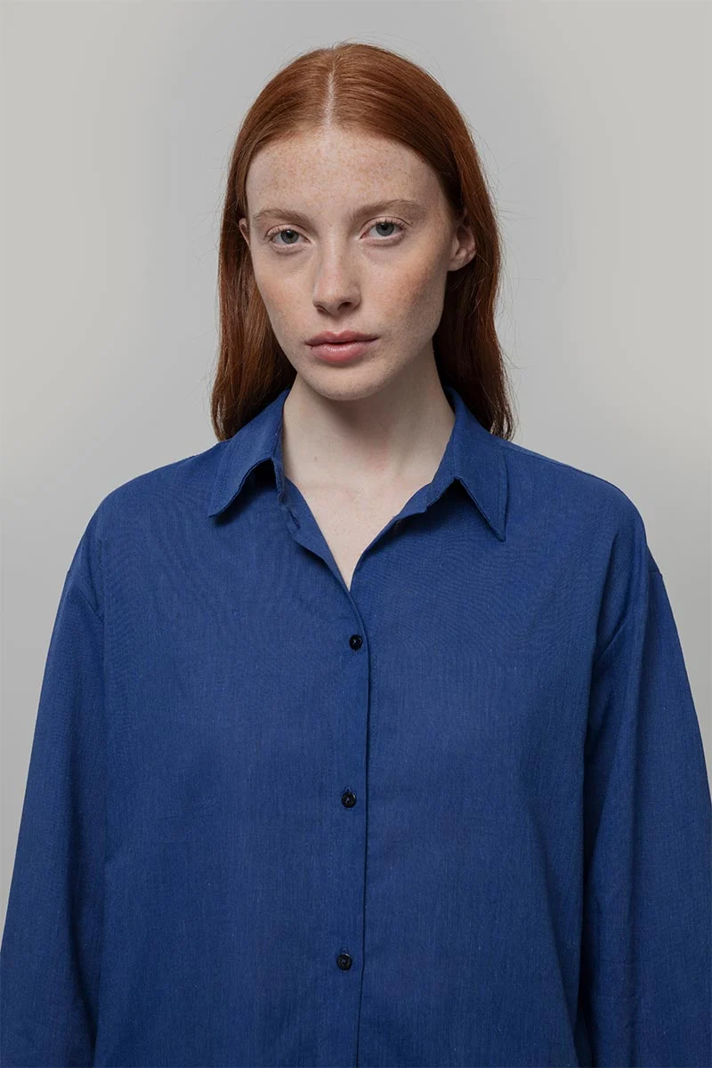 Camicia Donna Cotone Deadstock Florence - Image 4
