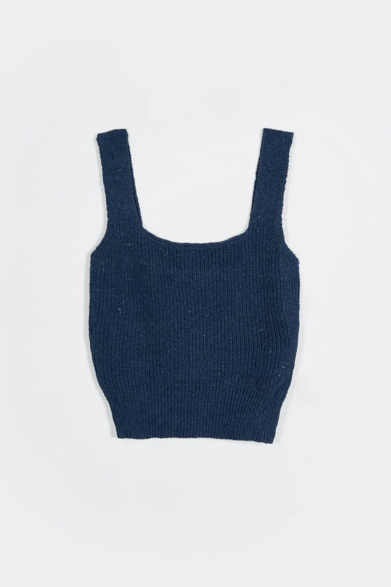 Canotta Donna Denim Rigenerato Allie - Image 4