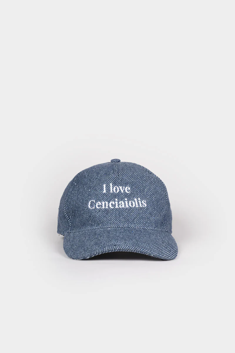 Cappello Baseball Denim Rigenerato Cenciaiolis - Image 3