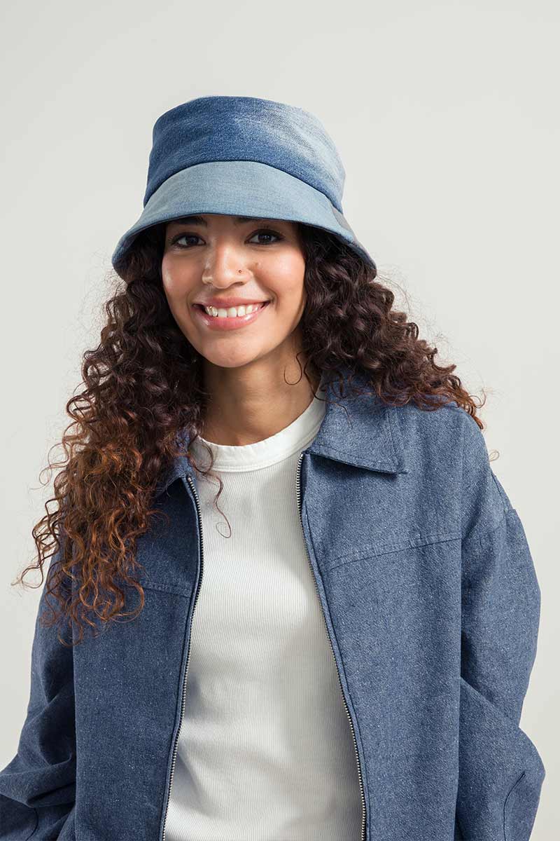 Cappello Bucket Upcycled Jeans - Image 3