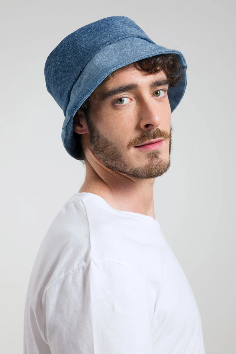 Cappello Bucket Upcycled Jeans - Image 4