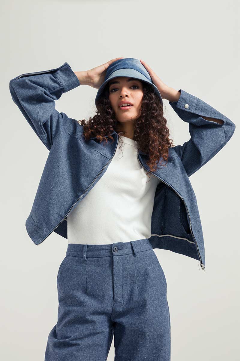Cappello Bucket Upcycled Jeans - Image 5