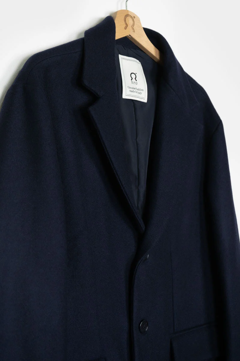 Cappotto Uomo Lana Rigenerata Gilberto - Image 7
