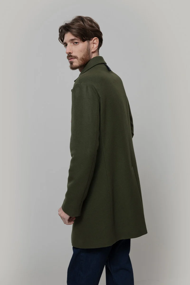 Cappotto Uomo Lana Rigenerata Gilberto - Image 3