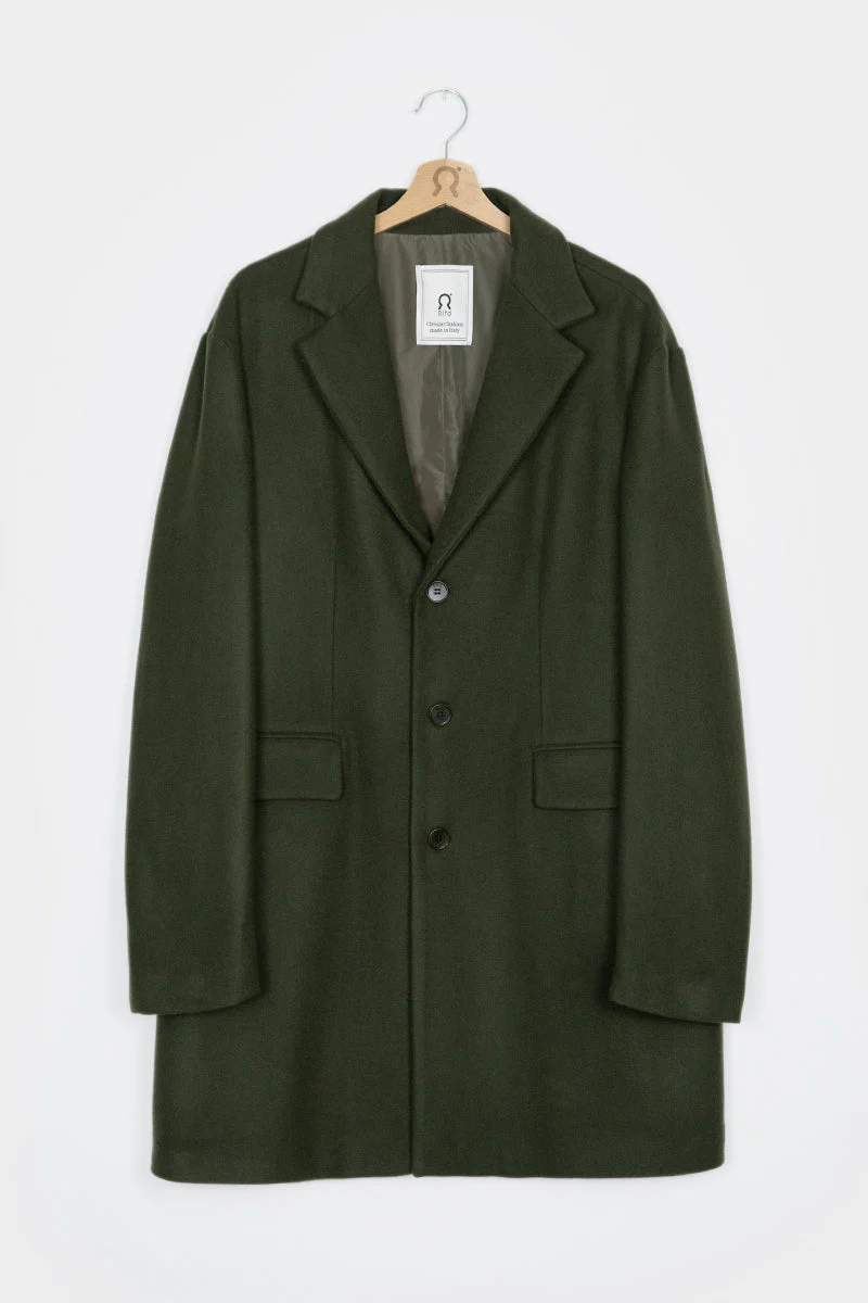 Cappotto Uomo Lana Rigenerata Gilberto - Image 4