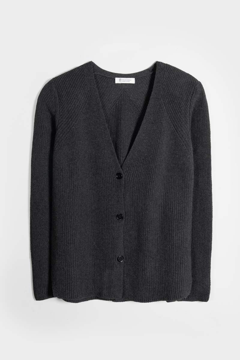 Cardigan Donna Cotone Rigenerato Aspasia - Image 5