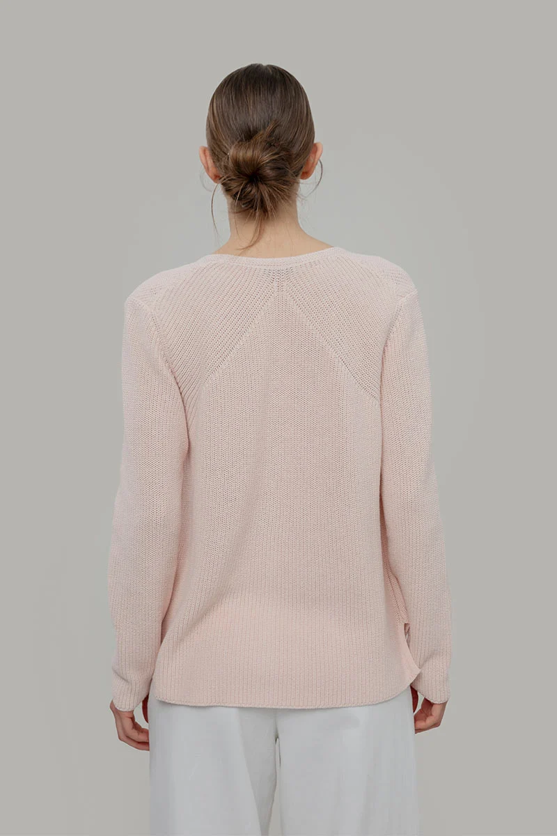 Cardigan Donna Cotone Rigenerato Aspasia - Image 2