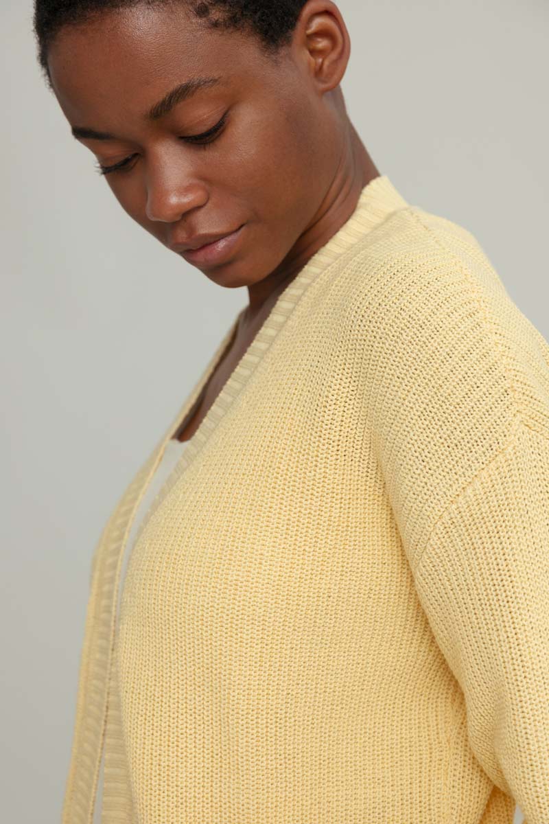 Cardigan Donna Cotone Rigenerato Irma - Image 3