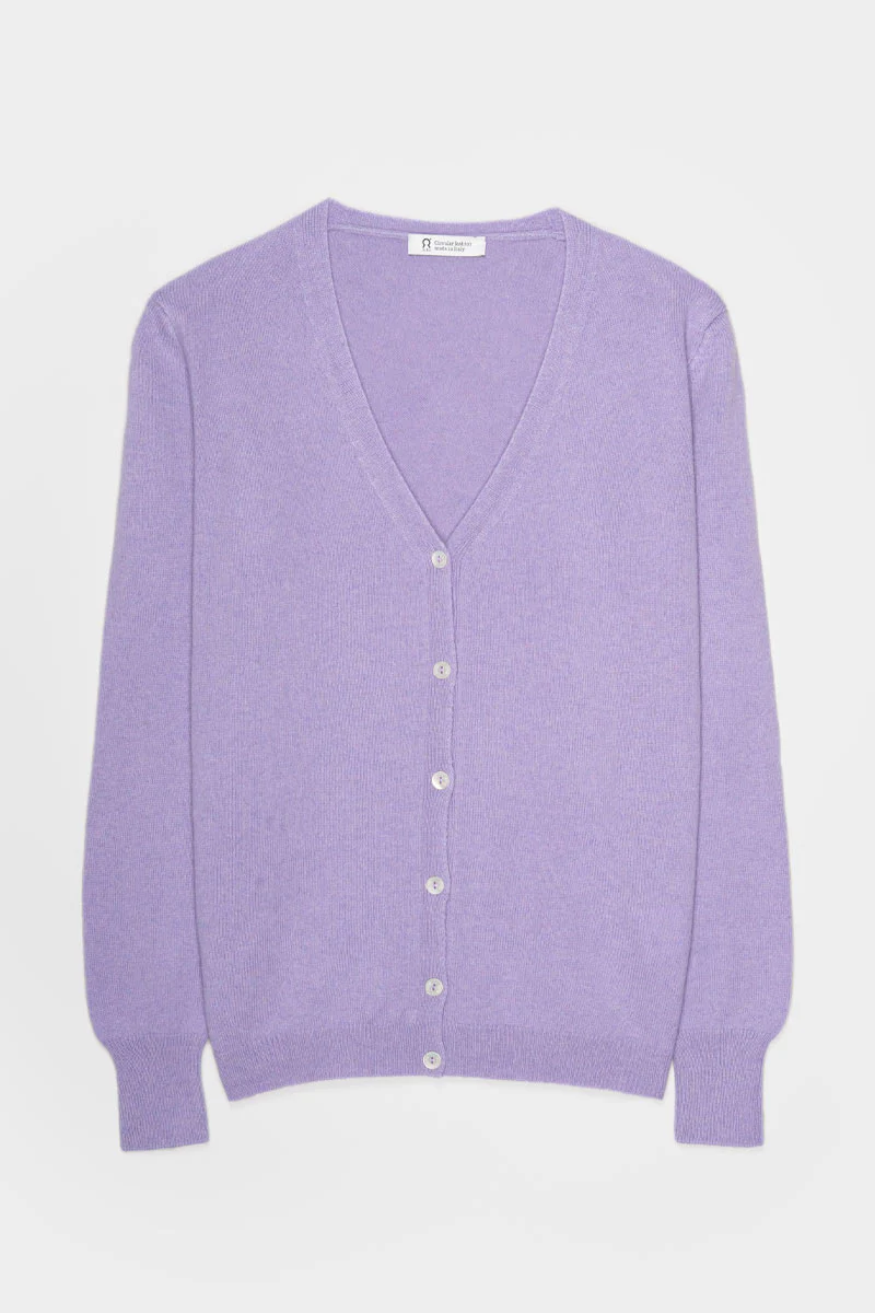 Cardigan Donna Light Cashmere Rigenerato Letizia - Image 3