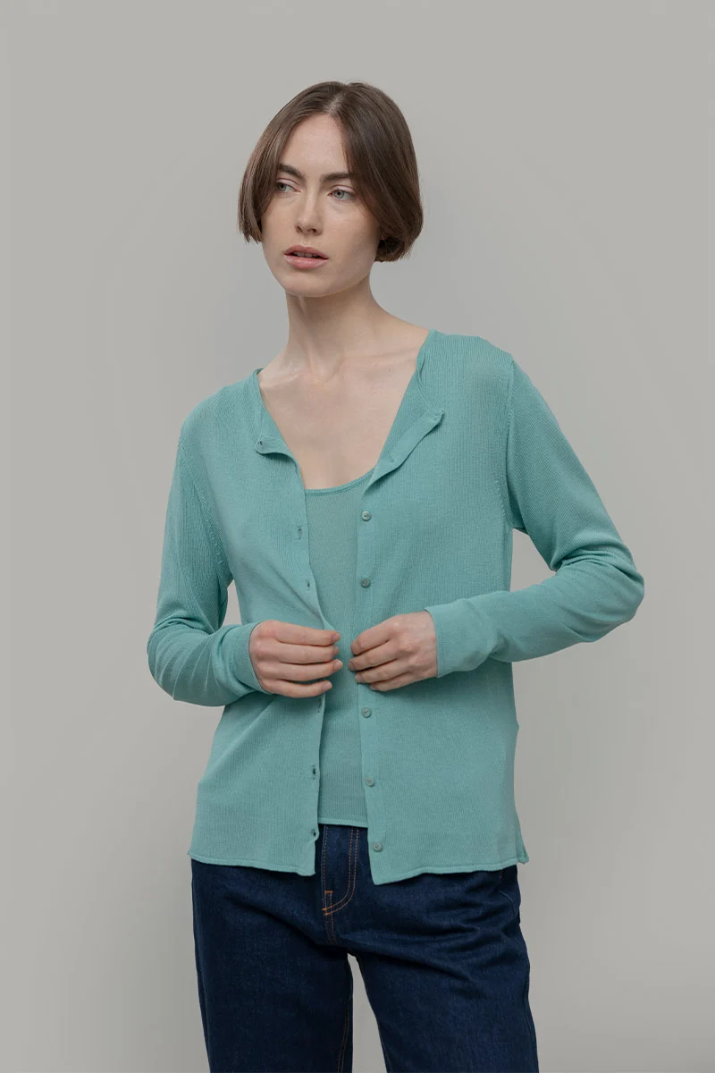 Cardigan Donna Viscosa Vanessa - Image 3