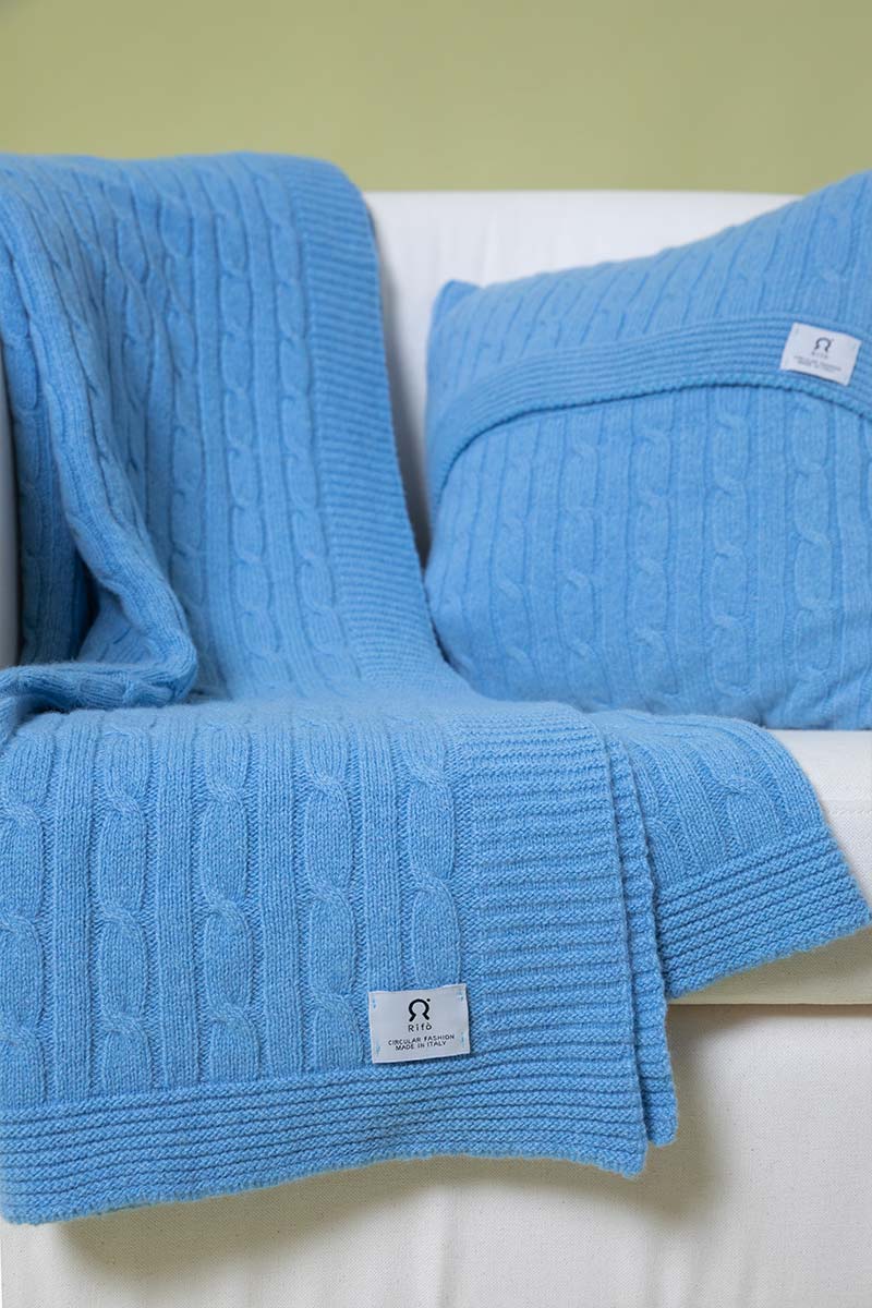 Copricuscino Cashmere Rigenerato Nedo - Image 2