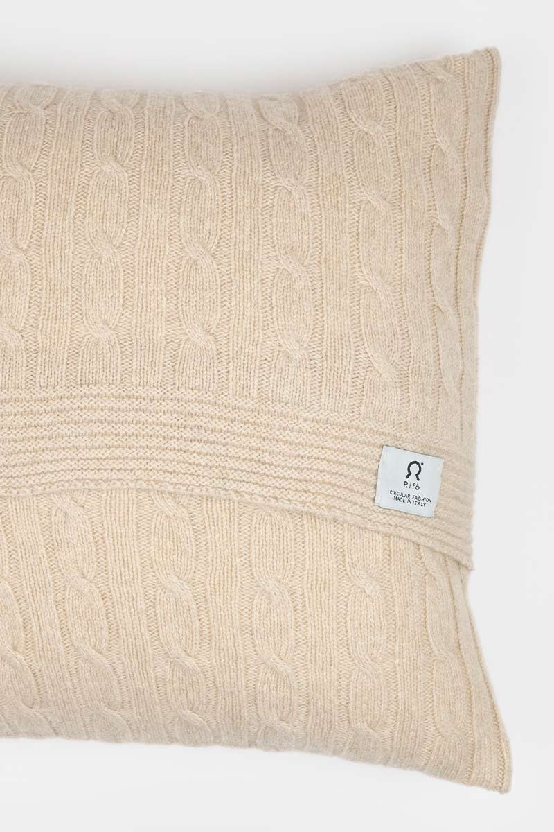 Copricuscino Cashmere Rigenerato Nedo - Image 2