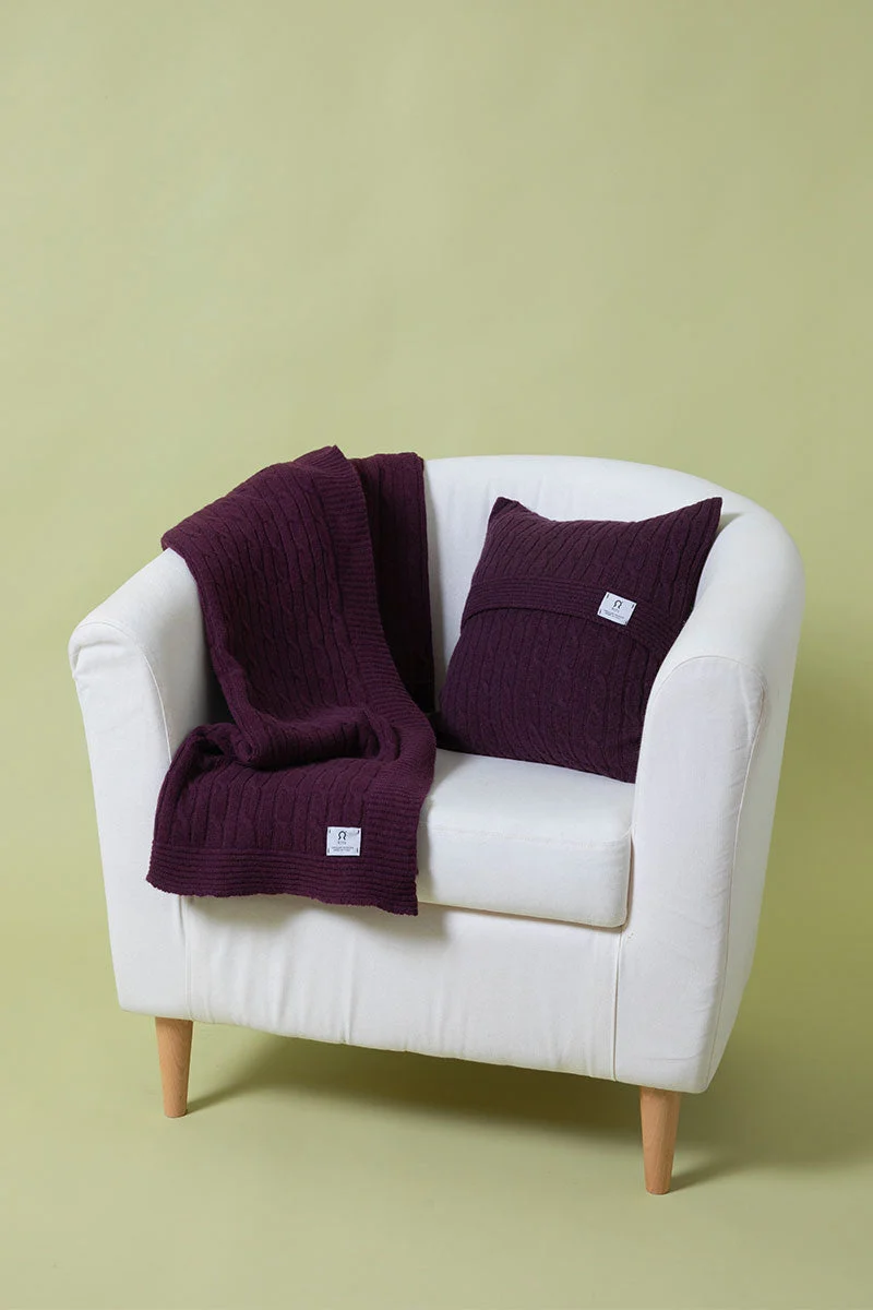 Copricuscino Cashmere Rigenerato Nedo - Image 4