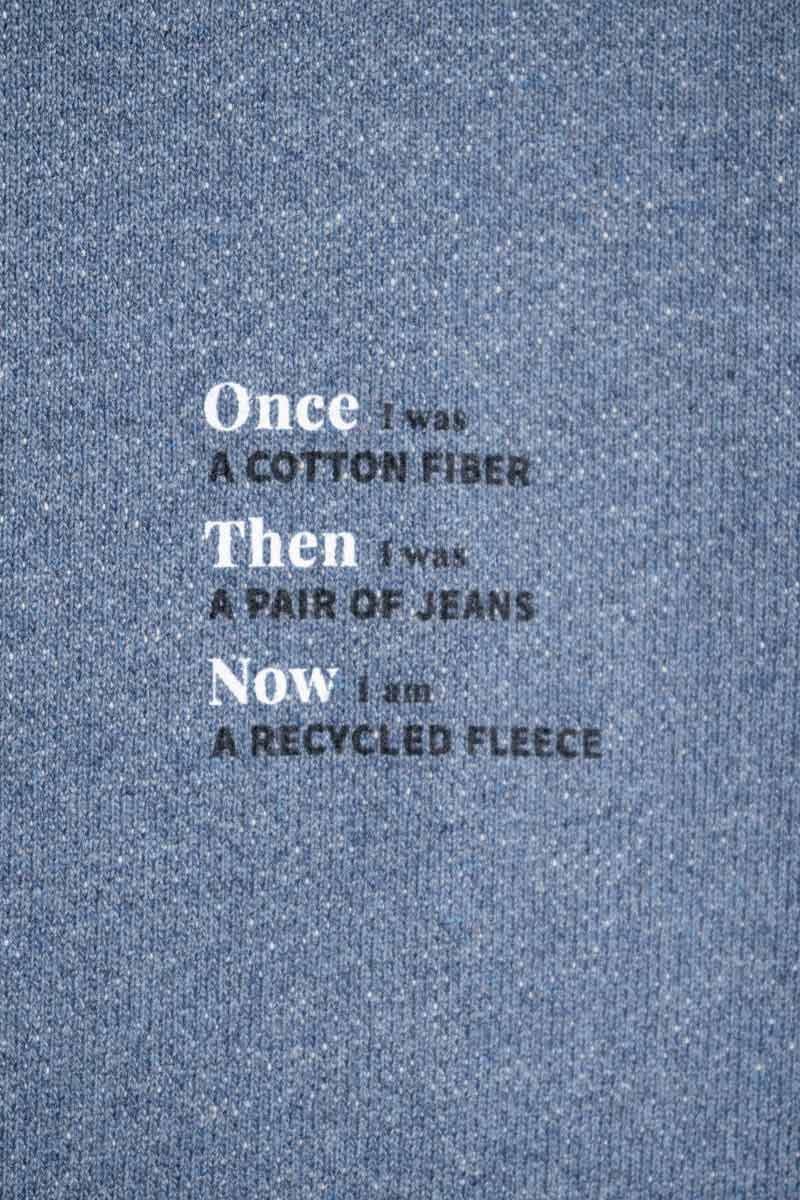 Felpa Donna Cotone Jeans Rigenerato Bobbi - Image 8