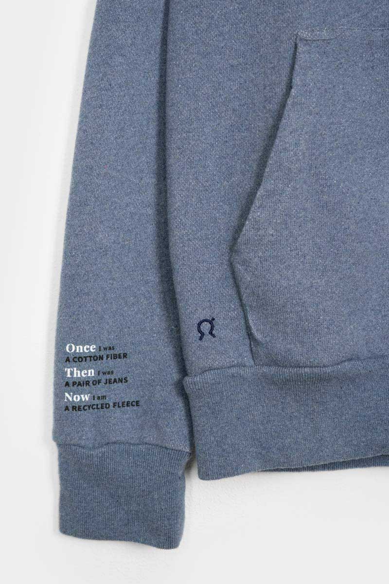 Felpa Uomo Cotone Jeans Rigenerato Juri - Image 2