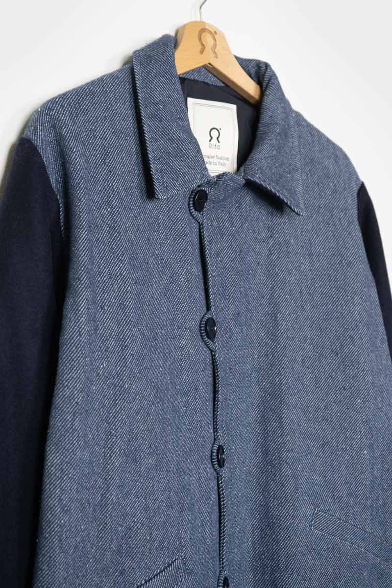 Giacca Bomber Unisex Lana Rigenerata Leone - Image 12