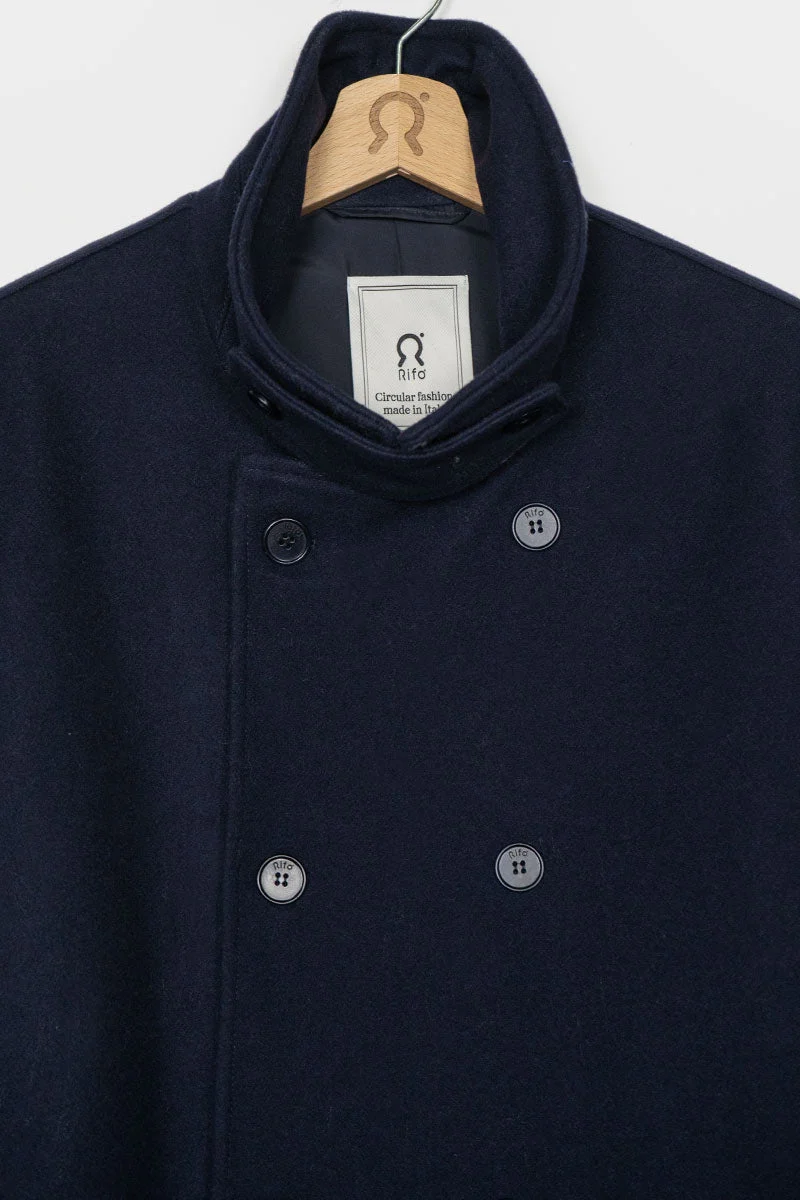 Giacca Peacoat Uomo Lana Rigenerata Achab - Image 6