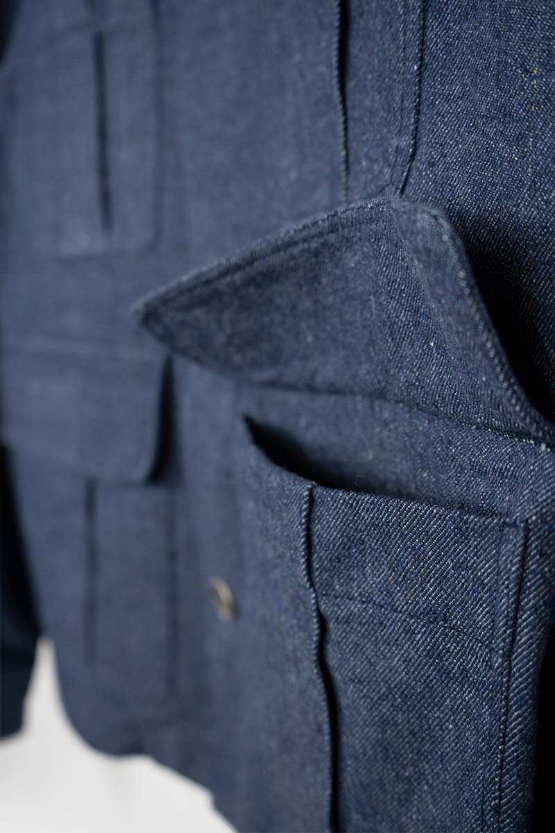 Giacca Uomo Jeans Rigenerato Enea - Image 16