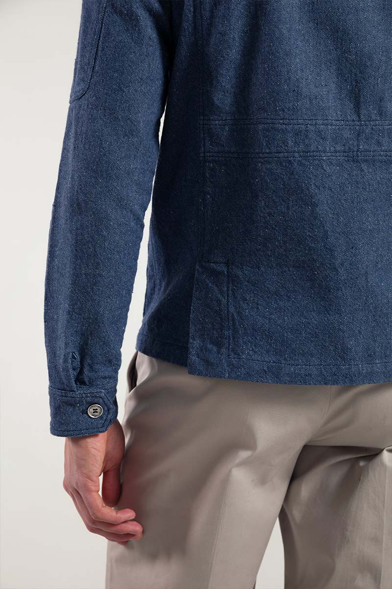 Giacca Uomo Jeans Rigenerato Enea - Image 5