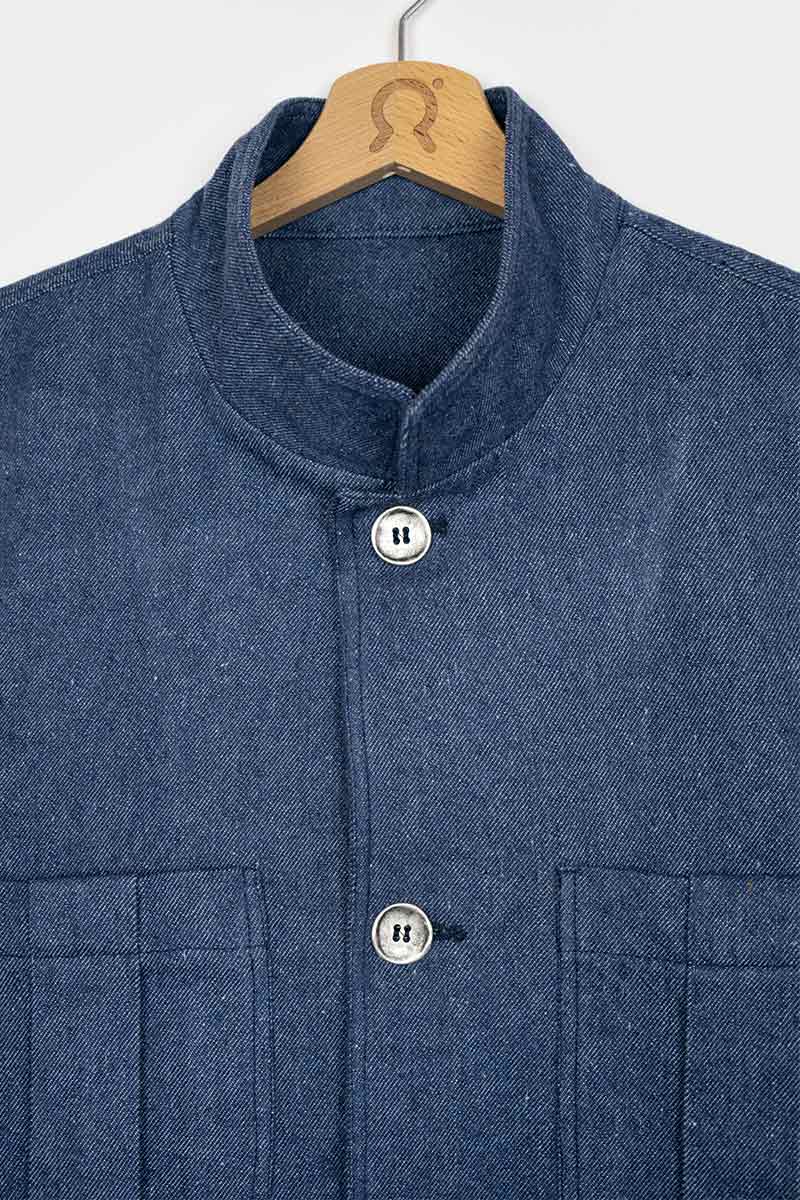 Giacca Uomo Jeans Rigenerato Enea - Image 9