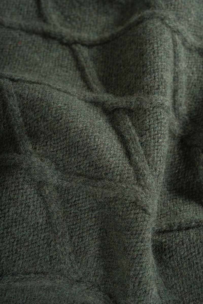 Gilet Collo Alto Lana Rigenerata Delia - Image 7