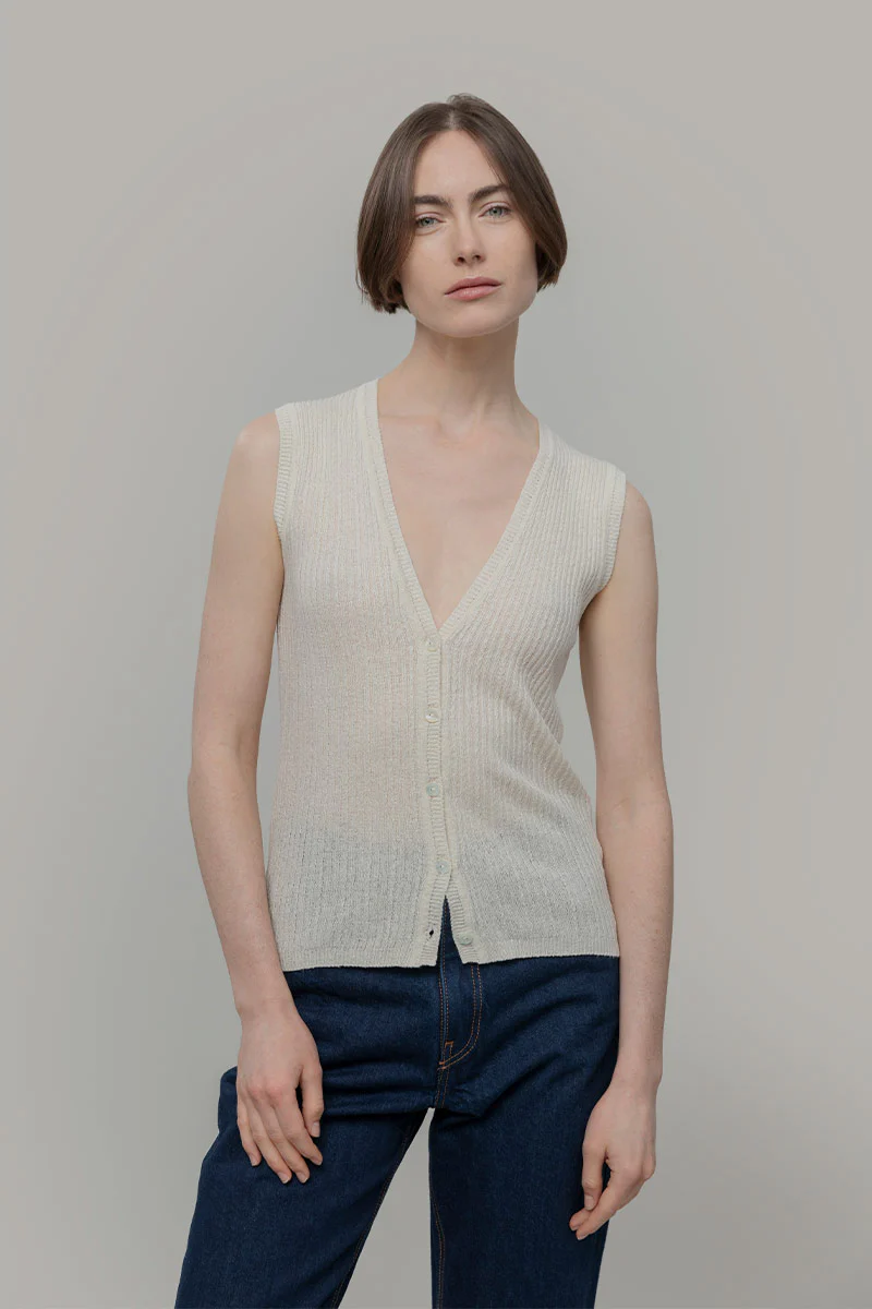 Gilet Seta Lilia