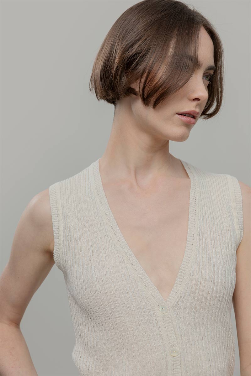 Gilet Seta Lilia - Image 3