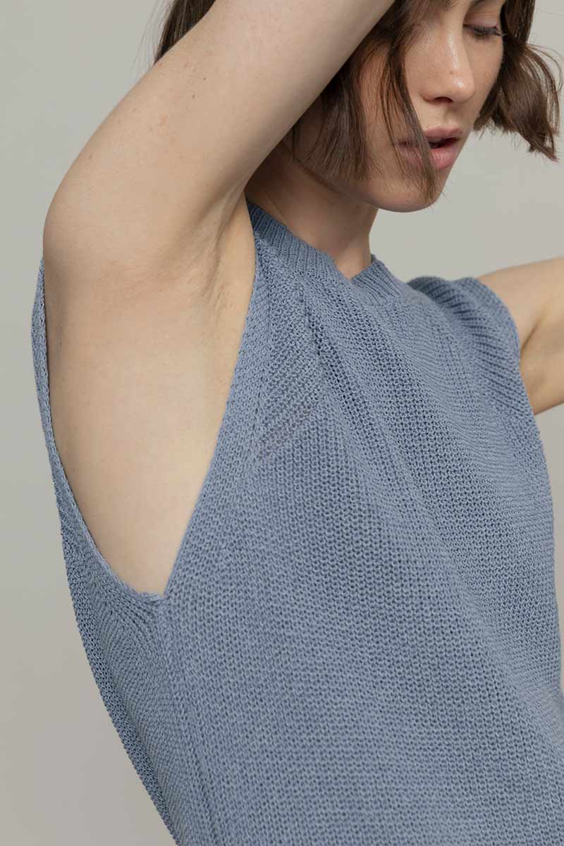 Gilet Donna Cotone Rigenerato Adelaide - Image 3