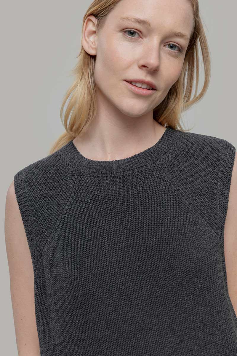 Gilet Donna Cotone Rigenerato Adelaide - Image 3
