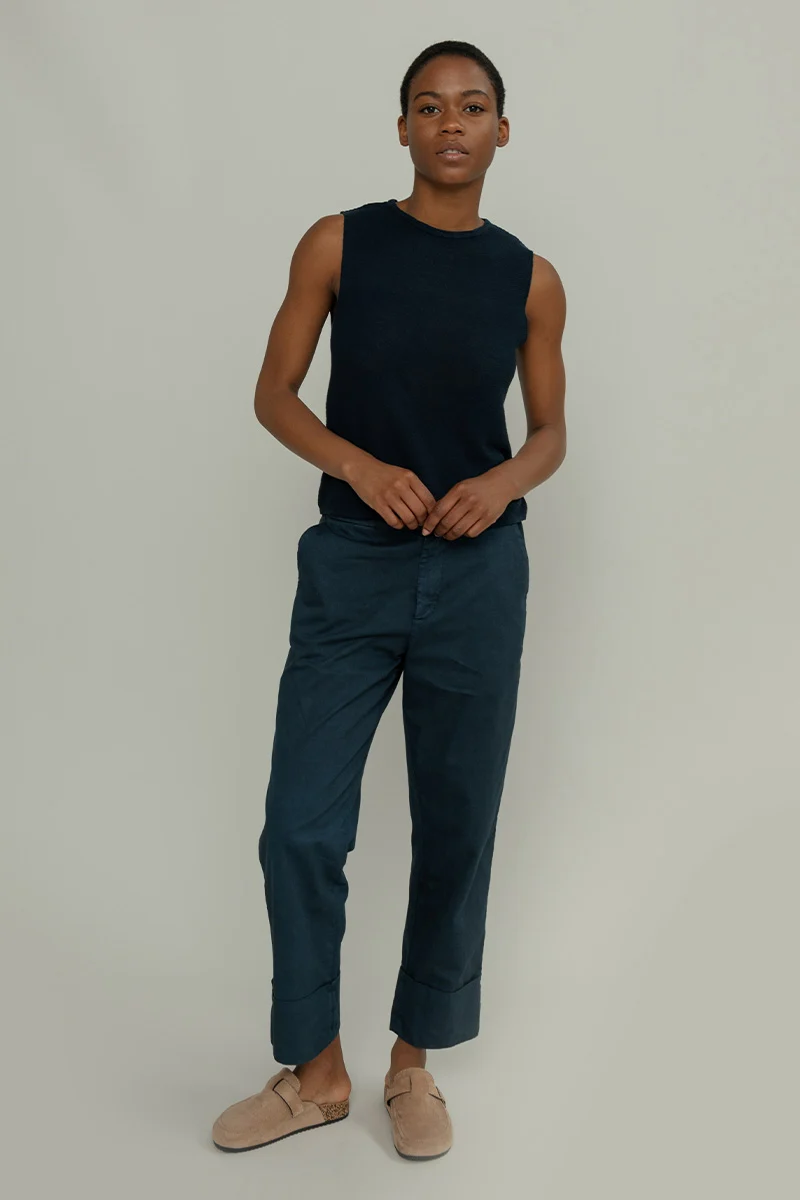 Gilet Donna Lino Riciclato Alma - Image 3