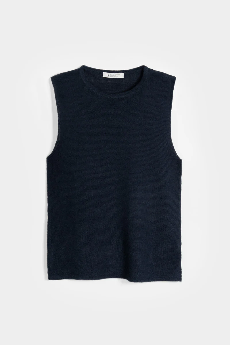 Gilet Donna Lino Riciclato Alma - Image 4