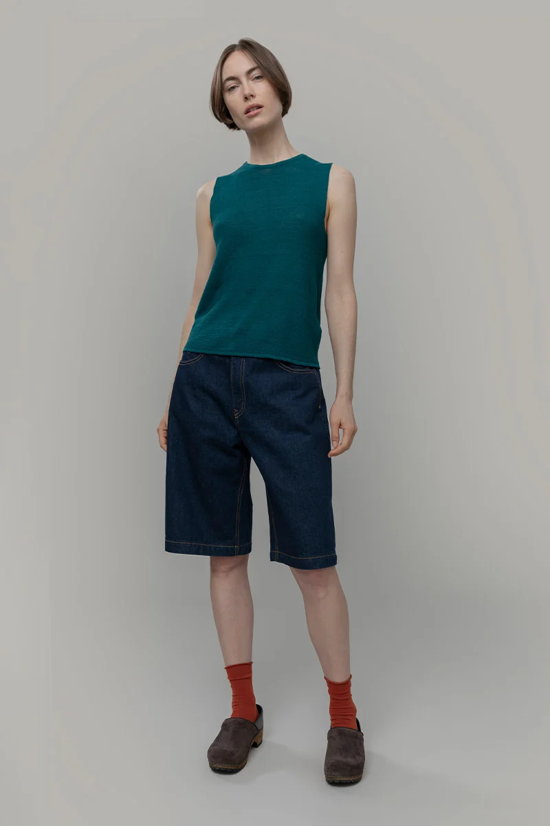 Gilet Donna Lino Riciclato Alma - Image 3