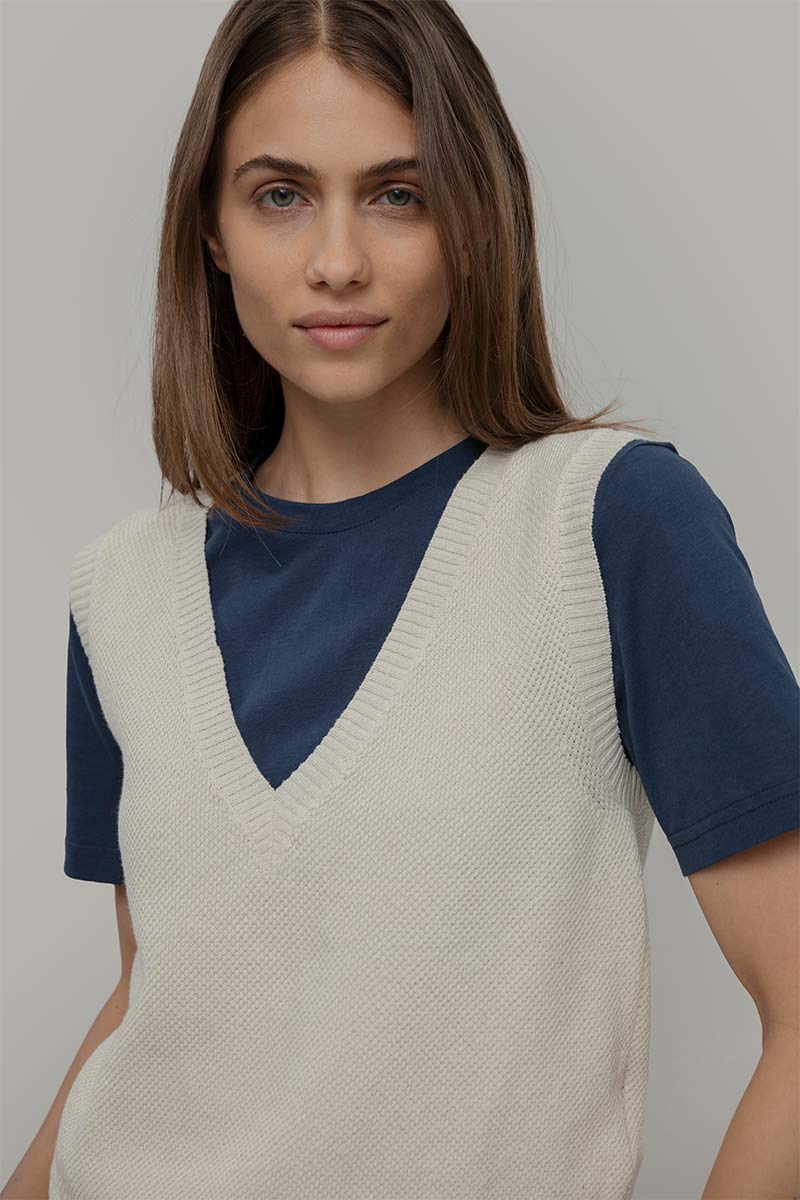 Gilet Cotone Elodie - Image 2
