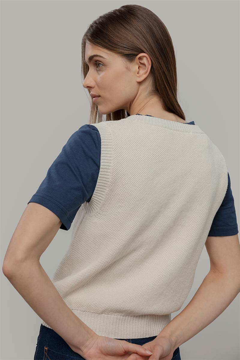 Gilet Cotone Elodie - Image 3