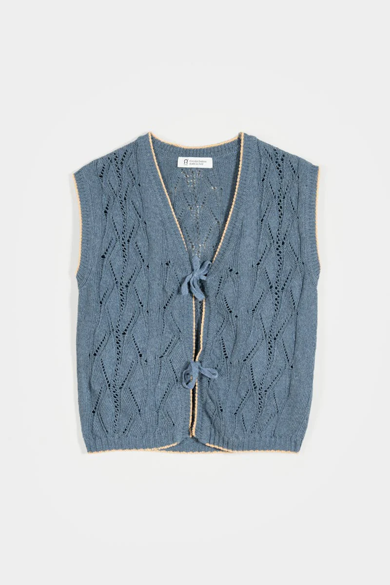 Gilet Cotone Zero Waste Vania - Image 8