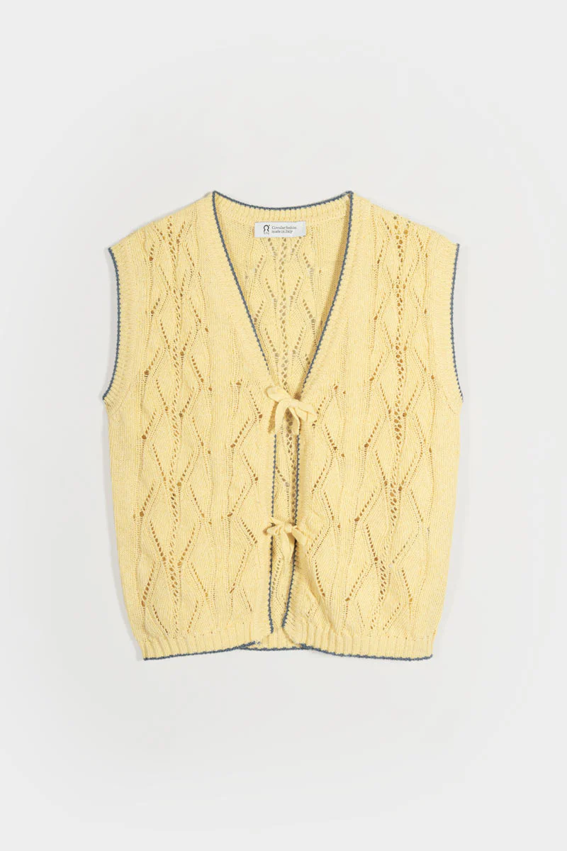 Gilet Cotone Zero Waste Vania - Image 7