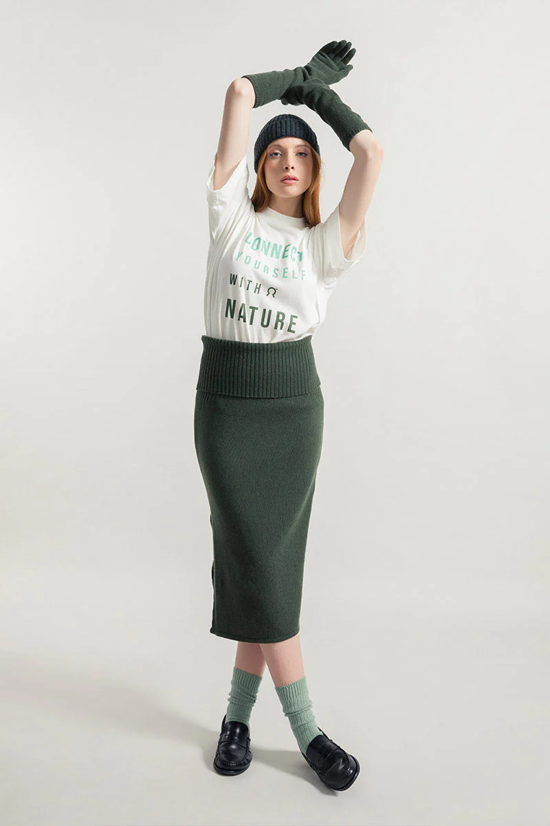 Gonna Cashmere Rigenerato Ginevra - Image 3